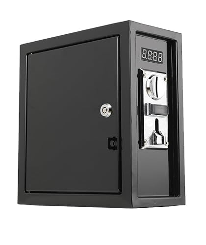 YILIKISS Münzbetriebener Timer-Steuerkasten, Multi-Münzprüfer-Wähler, Betriebene Timer-Steuerplatine, Münz-Timer-Steuerkasten, Netzteilkasten für Arcade-Maschine, Waschmaschine, EU Stecker 220V von YILIKISS
