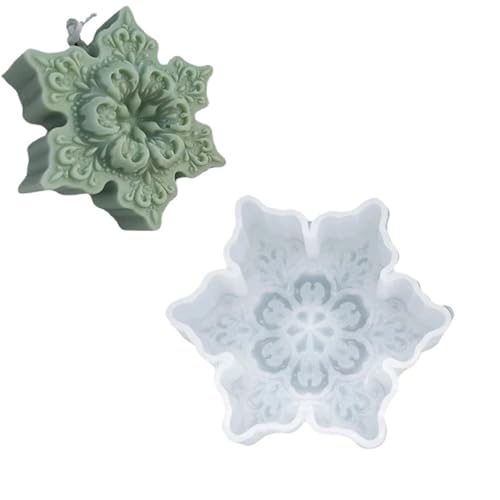10PCS Große Pfingstrose Blume Silikon Kerze Form Diy Handgemachte 3D Rose Seife Gips Harz Kuchen Backen Werkzeug FüR Herstellung Kerzen Seife(White02) von YILWPV