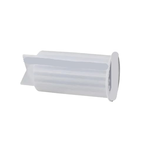 2PCS 3D Spirale gestreifte Silikonform for DIY Duftkerzen, Tonhandwerk, Wachs, Harzguss unregelmäßige Form Kerzenform FüR Herstellung Kerzen Seife(White01) von YILWPV