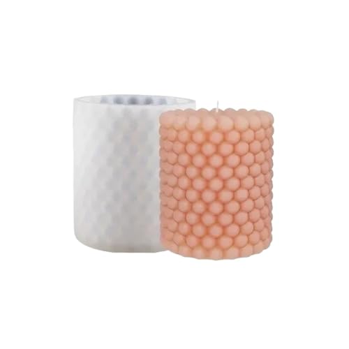 2PCS 3D Spirale gestreifte Silikonform for DIY Duftkerzen, Tonhandwerk, Wachs, Harzguss unregelmäßige Form Kerzenform FüR Herstellung Kerzen Seife(White04) von YILWPV