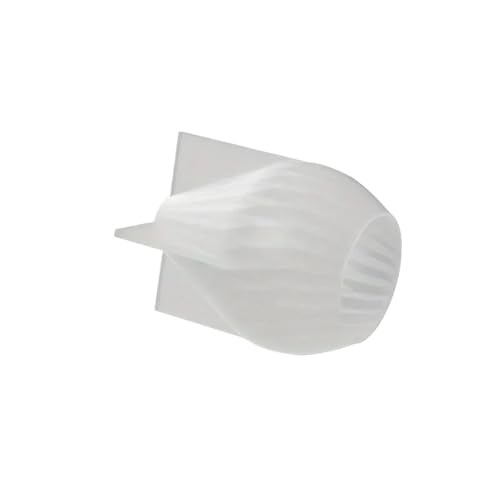 2PCS 3D Spirale gestreifte Silikonform for DIY Duftkerzen, Tonhandwerk, Wachs, Harzguss unregelmäßige Form Kerzenform FüR Herstellung Kerzen Seife(White06) von YILWPV