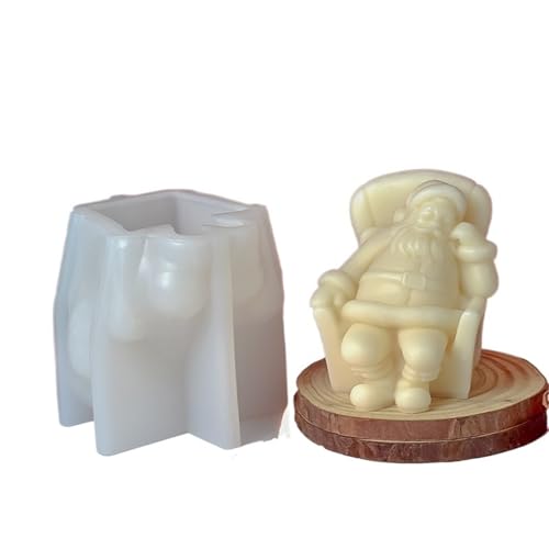 2PCS Sleepy Santa Claus Kerze Silikon Form DIY Auf Dem Sofa Weihnachten Decor Aromatherapie Einfache Entformung FüR Herstellung Kerzen Seife 2PCS Sleepy Santa Claus Kerze Silikon Form DIY Auf Dem Sofa Weihnachten Decor Aromatherapie Einfache Entformung FüR Herstellung Kerzen Seife von YILWPV