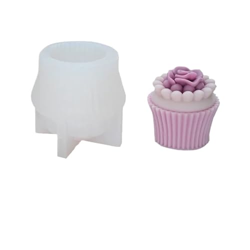 5PCS 3D Große Pfingstrose Silikon Kerze Form DIY Handgemachte Kreative Blume Aromatherapie Gips Harz Seife Machen FüR Herstellung Kerzen Seife(Clear03) von YILWPV