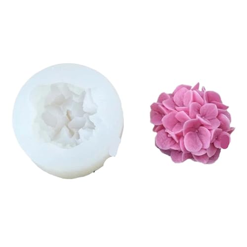 5PCS 3D Große Pfingstrose Silikon Kerze Form DIY Handgemachte Kreative Blume Aromatherapie Gips Harz Seife Machen FüR Herstellung Kerzen Seife(Clear05) von YILWPV