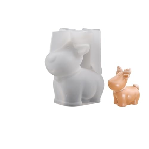 5PCS 3D Weihnachtsbaum Kerze Silikon Form DIY Weihnachten Herstellung Kit Handgemachte Seife Gips Harz Backen Werkzeug FüR Herstellung Kerzen Seife(Clear11) von YILWPV