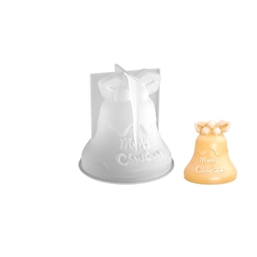 5PCS 3D Weihnachtsbaum Kerze Silikon Form DIY Weihnachten Herstellung Kit Handgemachte Seife Gips Harz Backen Werkzeug FüR Herstellung Kerzen Seife(Clear13) von YILWPV