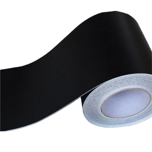 YILWPV 2 stücke Marmor Vinyl Taille Aufkleber Einfarbig Selbstklebende Wand Papier Grenze Badezimmer PVC Wasserdichte Holz Muster Tapete Eür Flur Decke(Color 2) von YILWPV