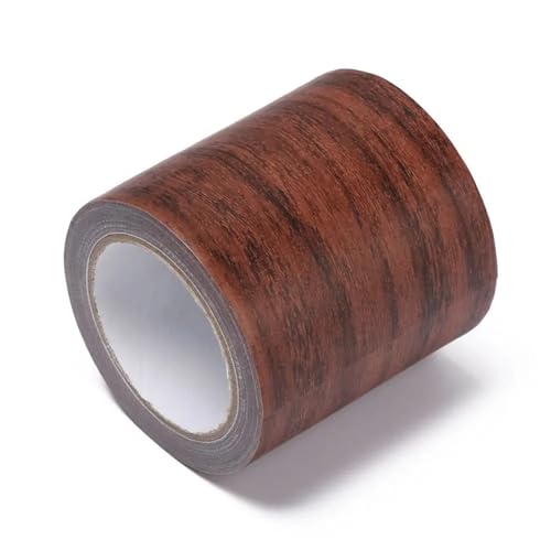 YILWPV 2 stücke Möbel Renovierung Wand Taille Linie Boden Aufkleber Holzmaserung Selbst-adhesive Sockel Reparatur Band Hause Dekoration Eür Flur Decke(Color 1,8cmx4.57m) von YILWPV