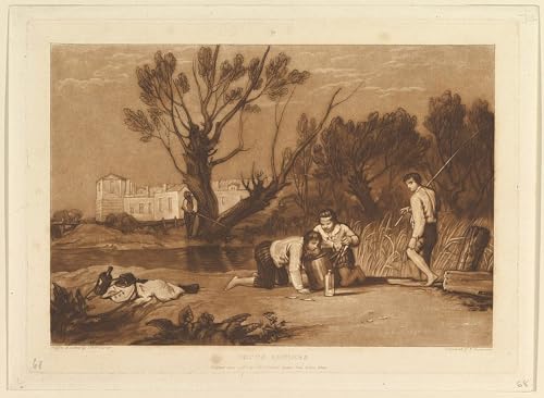 YIMACBJXX Bekannt Leinwand Drucken Poster Wandbilder Junge Angler Teil Vii Juni von Mallord William Turner Modern Poster für Wohnzimmerdekoration 60x90cm von YIMACBJXX