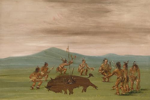 YIMACBJXX Bekannt Leinwand Drucken Poster Wandbilder Medizintier der Sioux von George Catlin Modern Poster für Wohnzimmerdekoration 60x90cm von YIMACBJXX