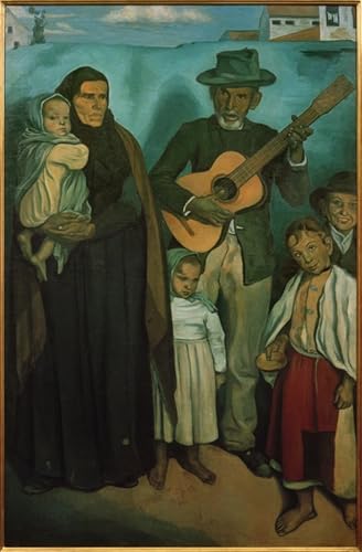 YIMACBJXX Bekannt Leinwand Drucken Poster Wandbilder Spanische Bettler von Emile Bernard Modern Poster für Wohnzimmerdekoration 60x90cm von YIMACBJXX
