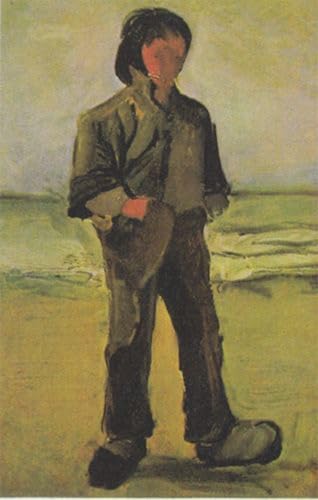 YIMACBJXX Bekannt Leinwand Wandkunst Kunst Poster Am strand von vincent van gogh klassischer Kunstdruck für Schlafzimmer Home Decor 60x90cm von YIMACBJXX