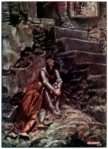 YIMACBJXX Berühmte Gemälde Abstrakter Druck Malerei Poster Christlich und hoffnungsvoll im Zweifeln am Schloss Aus dem Pilgerfortschritt von Byam Liston Shaw für Heimtextilien 60x90cm von YIMACBJXX