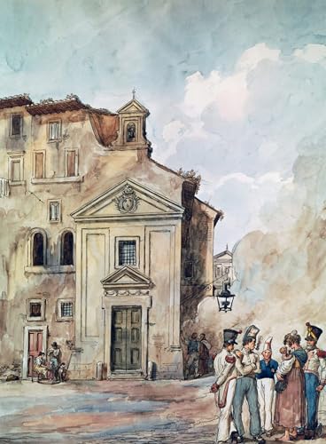 YIMACBJXX Berühmte Gemälde Abstrakter Druck Malerei Poster Kirche der vier Nationen von Achille Pinelli Berühmte Leinwand für Heimtextilien 60x90cm von YIMACBJXX