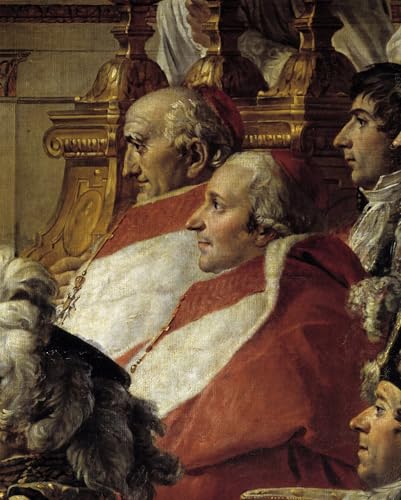 YIMACBJXX Berühmte Gemälde Graffiti Leinwanddruck Dekorative Bilder Der ritus von napoleon detail darstellung der kardinäle von jacques louis david Vintage Wandbild für Office Home Decor 60x90cm YIMACBJXX Berühmte Gemälde Graffiti Leinwanddruck Dekorative Bilder Der ritus von napoleon detail darstellung der kardinäle von jacques louis david Vintage Wandbild für Office Home Decor 60x90cm von YIMACBJXX