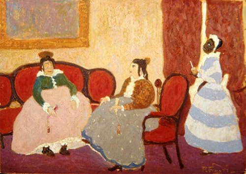 YIMACBJXX Berühmte Gemälde Leinwand Drucken Poster Wandbilder Die Mirinaques von Pedro Figari Modern Poster für Wohnzimmerdekoration 60x90cm von YIMACBJXX
