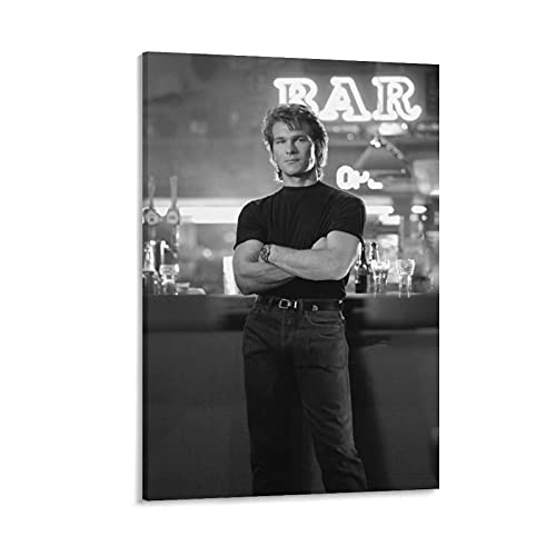 Patrick Swayze Poster (6) Poster coole Kunstwerke Gemälde Wandkunst Leinwanddrucke Hängebild Heimdekoration Poster Geschenkidee 20 x 30 cm von YIMING