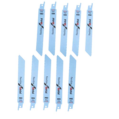 10 stück Säbelsägeblatt Set Säbelsägeblätter S922BF Reciprosägeblätter 150mm 10 stück Säbelsägeblatt Set Säbelsägeblätter S922BF Reciprosägeblätter 150mm von YINETTECH