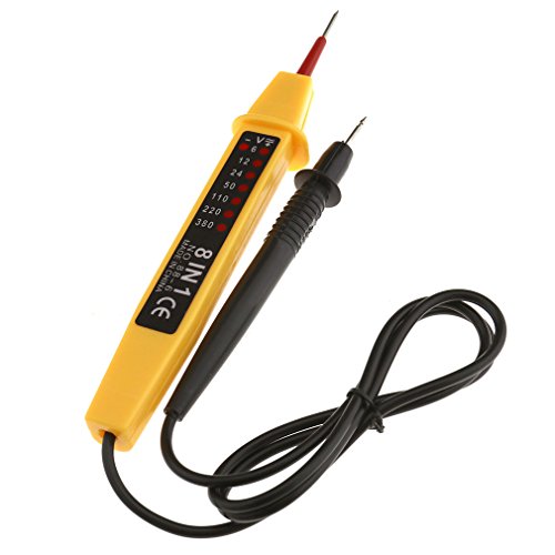 8 in 1 0–380 V Detektor Tester Pen 760 mm 8 Bereiche Elektrische Trace Fehler … von YINETTECH