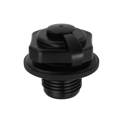 YINETTECH 1 Stück Ersatz-Ventildeckel für Aufblasbare Badewanne Durchmesser 23,5 Mm Kompatibel mit Bestway Kompatibel mit Lay-Z-Spa Ersatzteil F4C009B Schwarzer Kunststoff von YINETTECH