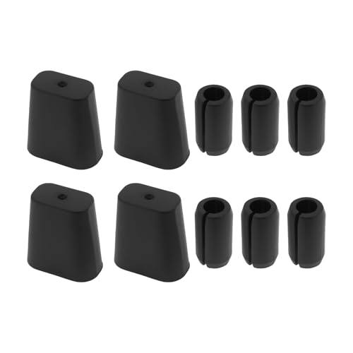 YINETTECH 10 Stück Spülgitter Stoßstangen und Füße Ersatzteil RVA11014 RVA11013 RVA11019 Kompatibel mit Ruvati Rinse (6 x Stoßstangen, 4 x Füße) von YINETTECH