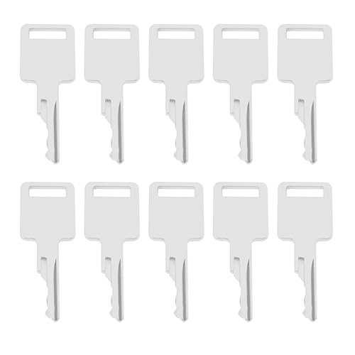 YINETTECH 10pcs Zündschlüssel Ersatzteil 6693241 Kompatibel mit Bobcat 763 773 843 863 853 185 751 753 S175 S205 S590 T450 T190 Kompaktlader Minibagger YINETTECH 10pcs Zündschlüssel Ersatzteil 6693241 Kompatibel mit Bobcat 763 773 843 863 853 185 751 753 S175 S205 S590 T450 T190 Kompaktlader Minibagger von YINETTECH