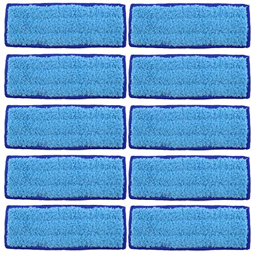10x Waschbare Tuch Wischtuch Wischpads Pad Nasswischtücher Ersatz für iRobot Braava Jet 240 HS 1034 von YINETTECH