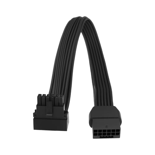 YINETTECH 16 poliges 12+4 Stecker auf Buchse PCI-E 5.0 Verlängerungskabel 90-Grad Adapter für Grafikkarten GPU Kompatibel mit RTX 4090 4080 3090 Ti 16AWG 12VHPWR 600 W Typ A YINETTECH 16 poliges 12+4 Stecker auf Buchse PCI-E 5.0 Verlängerungskabel 90-Grad Adapter für Grafikkarten GPU Kompatibel mit RTX 4090 4080 3090 Ti 16AWG 12VHPWR 600 W Typ A von YINETTECH