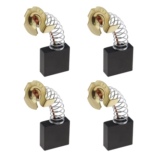 YINETTECH 2 Paar Kohlebürsten 999032/999034, kompatibel mit Scheppach AB1600 Elektro-Pick-Sechskantschaft, elektrischer Abbruchhammerbrecher, 17 mm x 17 mm x 7 mm von YINETTECH