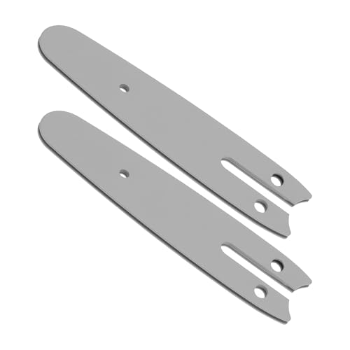 YINETTECH 2 STK 4 Zoll Kettensägen-Kettenführungsschiene Manganstahl Führungsplatte für Elektrische Kettensägen für Mini-Handlader-Kettensäge Holzbearbeitung Trimmen Gartenkettensäge von YINETTECH