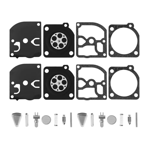 YINETTECH 2 Sätze Vergasermembran-Reparatursatz 036153100 Kompatibel mit ZAMA RB-72 Dolmar PS-34 PS-36 PS-41 PS-45 Vergaser von YINETTECH