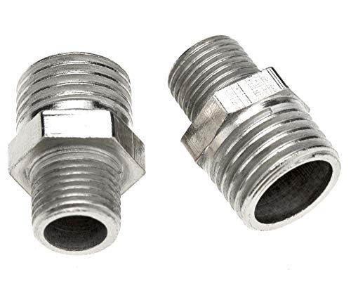 YINETTECH 2pcs 1/4 '' BSP Stecker auf 1/8 '' BSP Airbrush Schlauch Adapter von YINETTECH