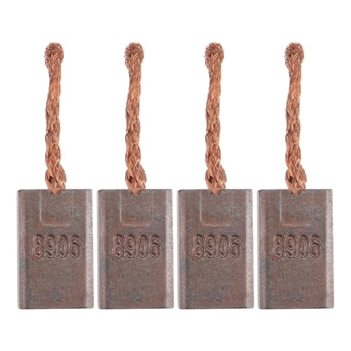 YINETTECH 4 Stück 8906 Kohlebürsten Motorbürsten Teile Kompatibel mit Panasonic EY7441 EY7940 Akkuschrauber Bohrschrauber Elektromotor Schleifmaschine 13 X 8 X 3 Mm von YINETTECH