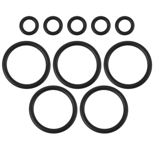 YINETTECH Schweißgerät-O-Ring 67309259, 16 x 20 x 2 mm und 5 x 8 x 1,5 mm, kompatibel mit Messer Griesheim Star, 10 Stück von YINETTECH