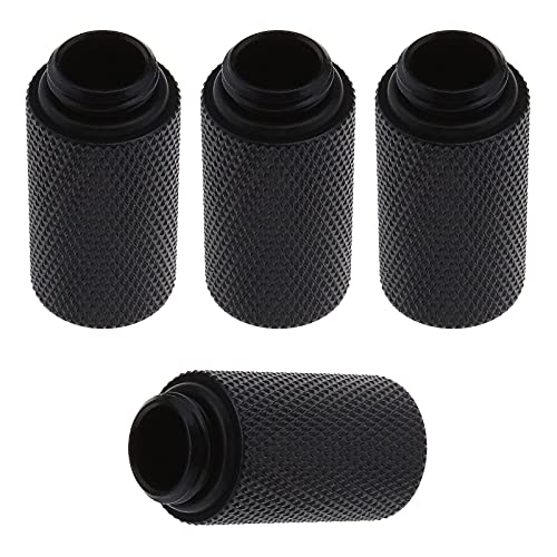 YINETTECH 4 stücke G1/4 Schwarz Wasserkühlung Verlängerung Adapter 30mm Messing mit O- Ring Gummi Verlängerte Platte für Computer Wasserkühlung System YINETTECH 4 stücke G1/4 Schwarz Wasserkühlung Verlängerung Adapter 30mm Messing mit O- Ring Gummi Verlängerte Platte für Computer Wasserkühlung System von YINETTECH