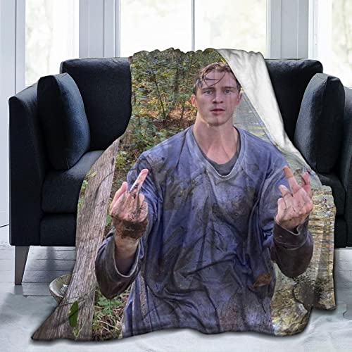 YINGD Collage Decke Rafe Role Cameron Flanell Decke Weich und Bequem Warm Überwurf Decken für Sofa Bett Auto Camp Decke 150 x 125 cm von YINGD