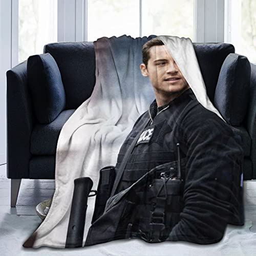 YINGD Jesse Jay Lee Halstead Soffer Decke, ultraweiche, leichte Flanell-Fleece-Überwurfdecke, warme Klimaanlage, Decke für Couch, Sofa, Bett, 125 cm x 100 cm von YINGD