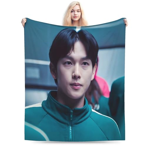 YINGD Lee Myung Gi Fleecedecke – perfekt zum Dekorieren von Sofas, Betten, Büros und zum Kuscheln von Haustieren – vielseitig einsetzbar, für Geburtstage oder Feiertage YINGD Lee Myung Gi Fleecedecke – perfekt zum Dekorieren von Sofas, Betten, Büros und zum Kuscheln von Haustieren – vielseitig einsetzbar, für Geburtstage oder Feiertage von YINGD