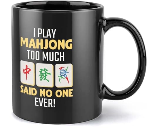 YINGD Schwarze Mahjong Mahjong Tasse Charakter Tasse Geschirr Kaffee Tee Hitzebeständig Kältebeständig Lustiges Geschirr Tassen Milchbecher Charakter Waren Skandinavisch 330 ml YINGD Schwarze Mahjong Mahjong Tasse Charakter Tasse Geschirr Kaffee Tee Hitzebeständig Kältebeständig Lustiges Geschirr Tassen Milchbecher Charakter Waren Skandinavisch 330 ml von YINGD