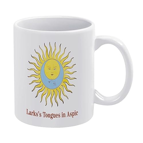 YINGD Tasse Kaffeetasse 330 ml King Crimson Porzellan Tasse Keramik Geschirr Niedlich Weiß für Zuhause Büro YINGD Tasse Kaffeetasse 330 ml King Crimson Porzellan Tasse Keramik Geschirr Niedlich Weiß für Zuhause Büro von YINGD