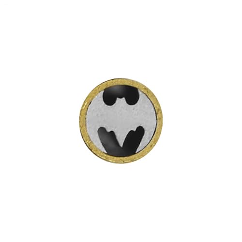 6 Mm Mosaiknieten Zur Messerherstellung, Messing- Und Edelstahlkonstruktion, 45 Mm Länge (1 Stück) – Einzigartige Dekorative Hardware For DIY-Griffe(Type 8) von YINLUCK