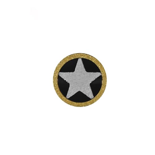 6 Mm Mosaiknieten Zur Messerherstellung, Messing- Und Edelstahlkonstruktion, 45 Mm Länge (1 Stück) – Einzigartige Dekorative Hardware For DIY-Griffe(Type 9) von YINLUCK