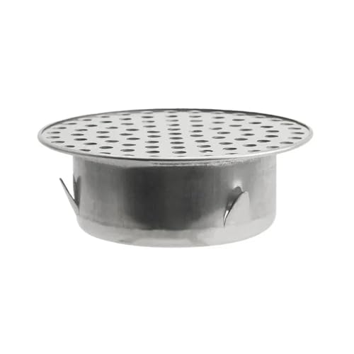 Abflussabdeckung Aus Edelstahl 304, Haarfänger, Bodenablaufsieb For Balkon/Dach/Garten, Anti-Blockier-Stopfen For 50–200 Mm Rohre (1 Stück)(83 tubes) von YINLUCK
