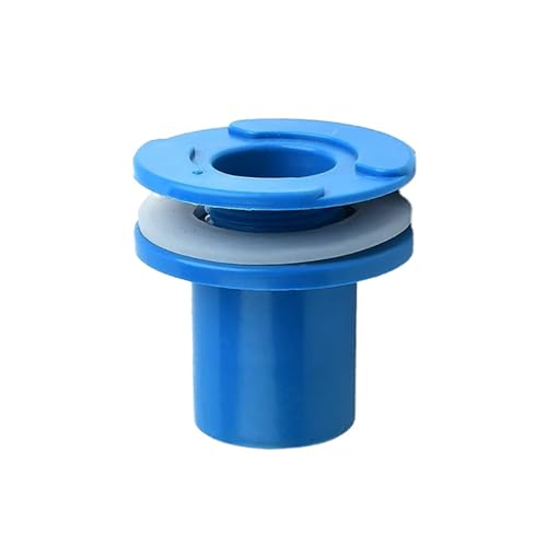 Aquarium-Drainageverbindungen, 1–5 Stück, 25–50 Mm UPVC-Wasserversorgungsrohrverschraubungen, Blau, Mit Kleber Befestigt, For Heimwerker, Garten, Gewächshaus(Style-A,OD 32mm 1PC) von YINLUCK