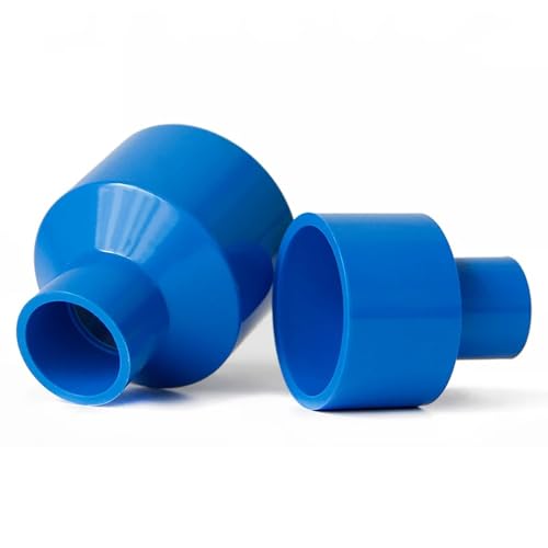 PVC-Rohrverbinder, Reduzierstück (75–32 Mm, 110–50 Mm, 160–90 Mm) – 1 Stück, Blau/Weiß/Grau, Klebeverbindung For Die Wasserversorgung(Blue,110-75mm) von YINLUCK