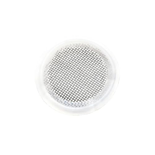 Sanitär-Tri-Clamp-Netzfiltersieb 10–300 Mesh, 1,5–4 Zoll, SUS304 Edelstahl + Silikondichtung, 1 Stück For Brauen/Molkerei/Pharma(64mm(2 inch),40 Mesh) von YINLUCK