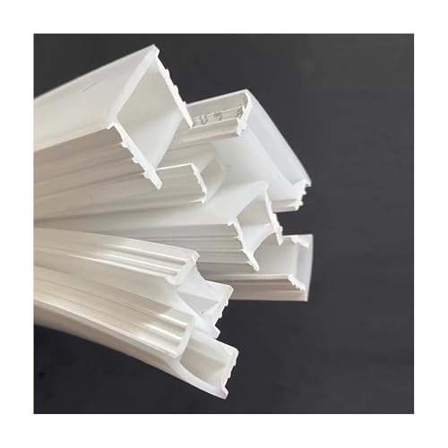 YINLUCK 1–10 M Versenkbarer LED-Neon-Silikon-Diffusor – Flexible Lichtabdeckung for Zuhause, Büro, Gartendekoration (Lichtstreifen Nicht Im Lieferumfang Enthalten, 1 Stück)(2014-T,10meter) von YINLUCK