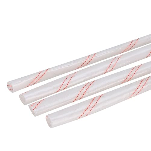 YINLUCK Hochtemperatur-Glasfaser-Geflechtschlauch, 5 M, 1–20 Mm, Gelb Wachsbeschichtet – Extreme Hitzebeständigkeit Bis 125 °C, Flexibles Draht-Isolierrohr(3mm) von YINLUCK
