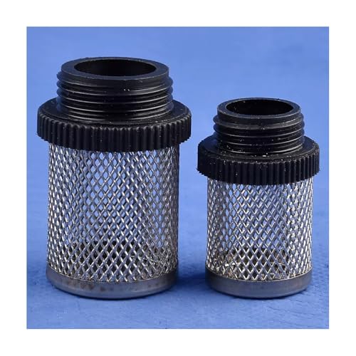 YINLUCK Wasserfiltersieb Aus Edelstahl, 1/2"-2" Außengewinde, Langlebiges 304-Gewebe for Aquarium, Teich, Bewässerungspumpe – 5 Stück(1.2 Inch) von YINLUCK