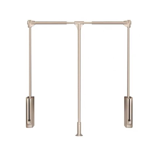 Herunterziehbare Kleiderstange, Automatische Kleiderstange, Verstellbare Teleskop-Kleiderstange, Verstellbarer 560-1200-mm-Garderobenlift, Belastbar Bis Zu 30 Kg(660-890mm) von YINMAN